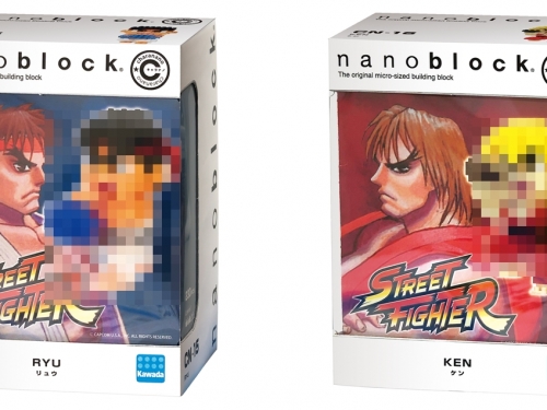 波動拳！昇龍拳！　河田奈米積木nano block聯名「快打旋風 隆與肯」本週六發售！