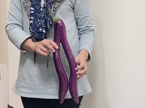 菜攤驚見「跳舞美腿」！她買菜買到「這個」雙胞胎