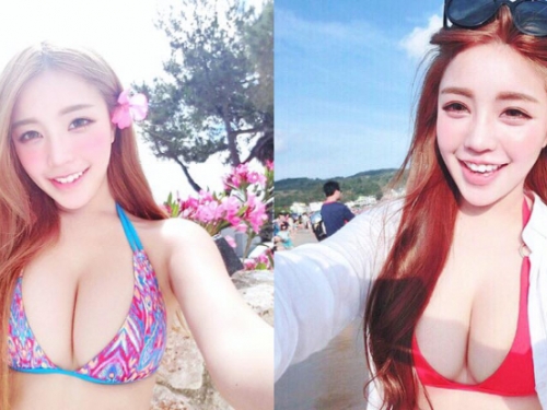兇猛無比！台灣版Angelababy「黃琳」巨美的雙峰壓垮地平線所有男人！