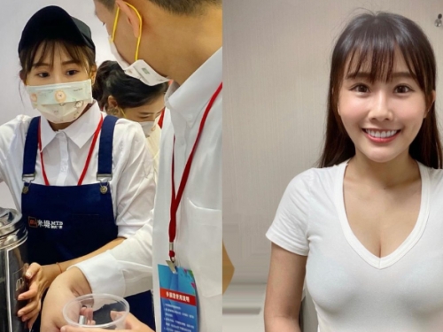 台北手搖飲店「正妹老闆娘」深藏不露　圍裙底下其實超級兇！