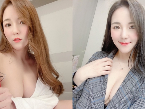 中泰混血正妹「Namei甜心娜美」穿衣好隨性 浴袍下滑露出「飽滿美乳」大放福利！