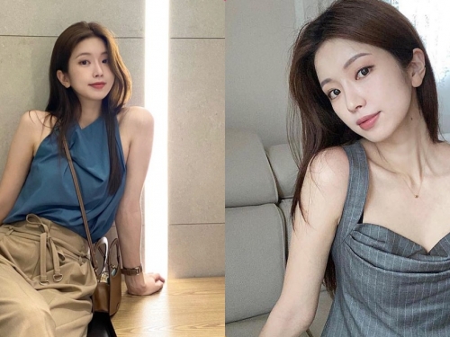 時尚小姐姐「背心辣照好性感」，「香肩線條」太迷人了！