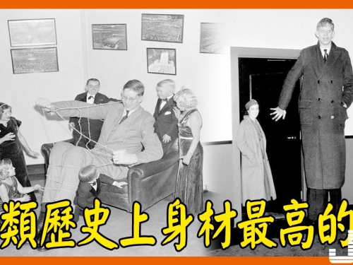 這是人類歷史上身材最高的人，身高2米72，只活到22歲