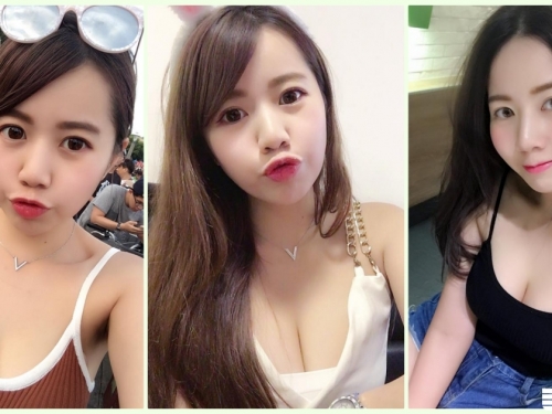超可愛！甜美系「爆乳正妹」飽滿上圍太迷人！滿滿的「美胸視角」讓人看der不要不要..