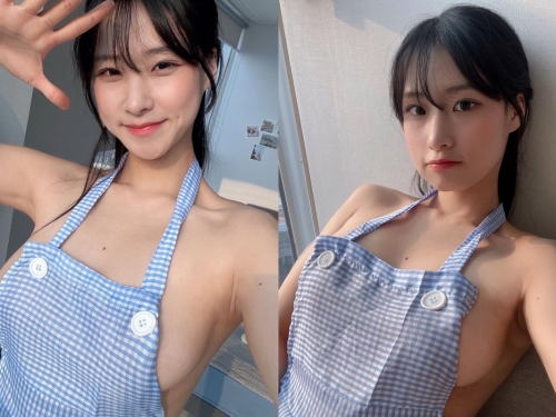 南韓「乳tuber」再 +1！氣質長髮妹 Irene 尺度大開  正、背面性感大解放