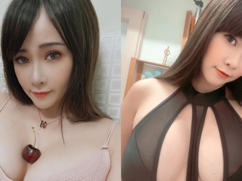 有容奶大的長腿美人「妃妃」！兇猛F罩杯夾櫻桃好吃又好玩，網友：我也要！