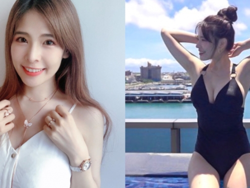 清新系正妹「心甜Christy」甜美笑顏太迷人，比基尼上身直接乍現「傲人嫩乳」！