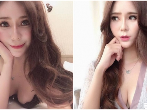 放送火辣尺度！爆乳正妹睡衣辣照太誘人，飽滿美乳無法擋！