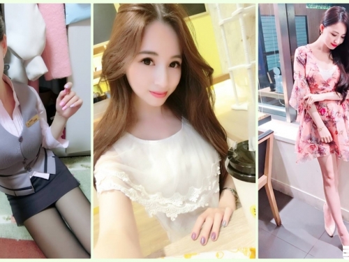 戀愛了！超白皙「香豔美乳正妹」高顏值讓人陶醉... 超誘惑的「氣質外型」有夠甜美！