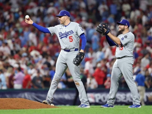 MLB季後賽》守備也有劇場！道奇最後出局數差點煮粥 佛里曼還原驚險瞬間