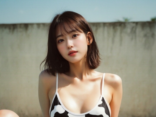Cow + print + swimsuit +2 + (Platinum)