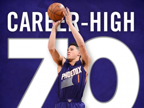 Booker思議！關於太陽少主猛飆70分的7個扯數據