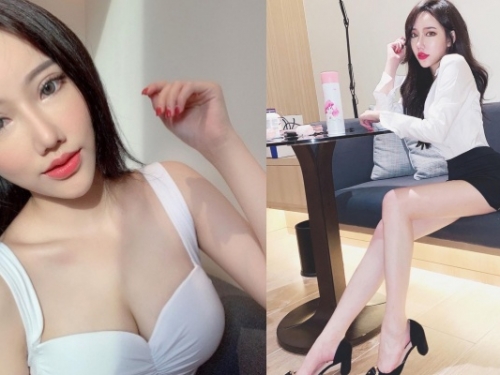 夢幻顏值！長髮正妹「高高」自帶仙氣！渾圓雪乳、極品美腿迷倒網友