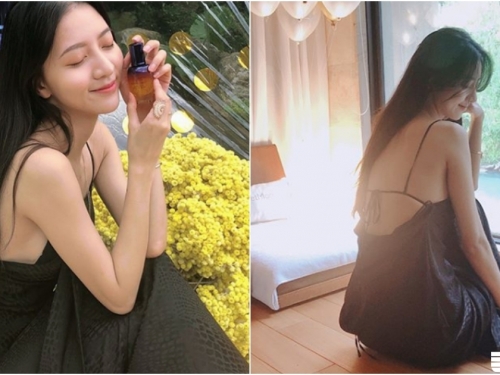 氣質正妹人妻「秀美背」做SPA，時尚裝扮下「隱藏版美乳」好犯規