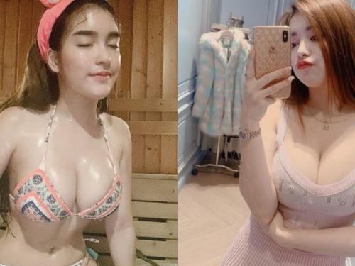 要一起流汗嗎？「巨乳美女」比基尼爽洗三溫暖！香汗淋漓一本滿足！