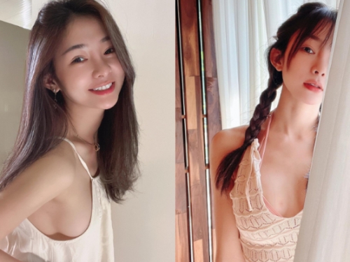「媚眼正妹」夏日被襲擊，草莓種在「軟嫩美乳」，網讚：「部位正確！」