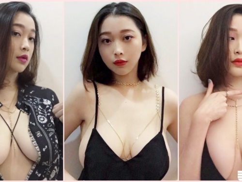 露奶好壞壞！優衣庫奶妹「放送裸體乳照！」超兇悍「八字肉粽奶」捆乳畫面好狂...
