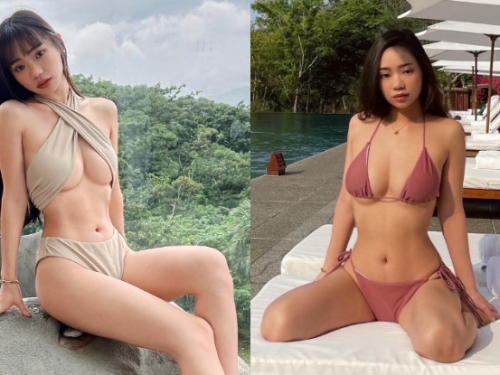 性感尤物「杜雨Michelle」比基尼狂現「深刻腹肌」，「鮮嫩欲垂」的美乳也超養眼