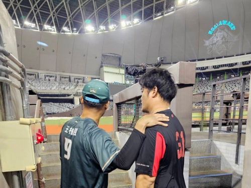 中職》對林智勝的印象？ 王柏融秒回：「男子漢」