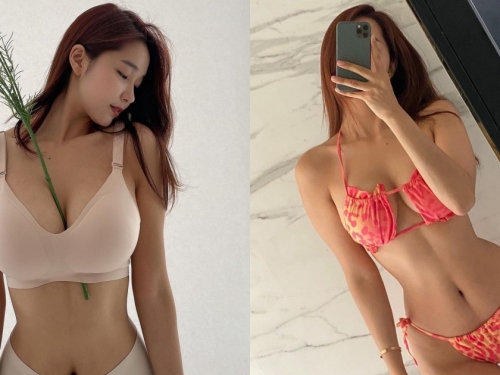 【動圖】南韓辣媽！「巨乳翹臀螞蟻腰」征服百萬網友，猛發性感影片秀身材！