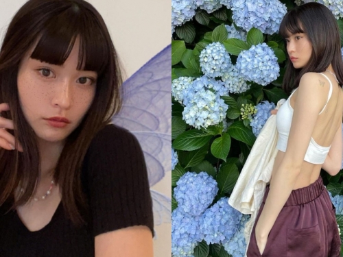 日本美女麻豆「橫田ひかる」厭世風超吸睛，窈窕纖細「露白嫩美背」！