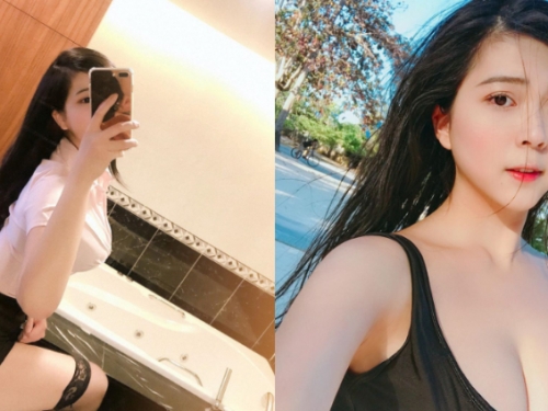 太大！「巨乳財務顧問」快把制服扣子撐壞　網友：想存兩億進去