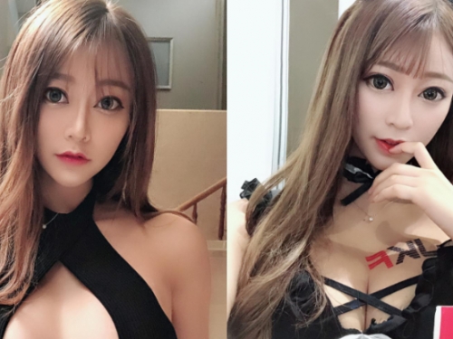 電眼美乳妹「多琳Doreen」火辣開胸裝沒有極限　差點就要掉出來！