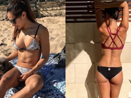 狗狗都受不了的body！「健身女教練」香豔胴體太惹火，不只遊客連狗狗都想來揩油～