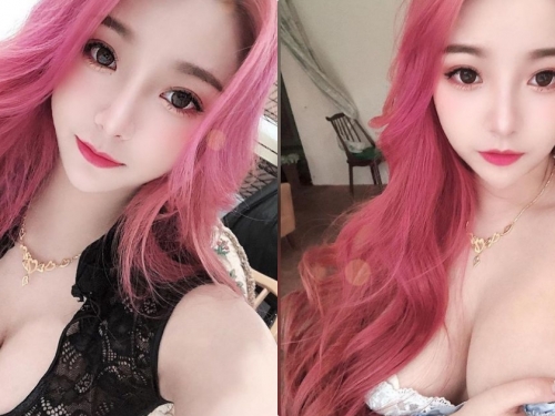 性感正妹「薇幸」手捧D奶畫面超邪惡，東、西半球讓人目不轉睛！