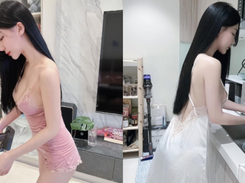 婆爆！氣質舞者「Miyo米優」做家事一把罩　粉絲搶著認老婆