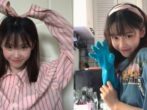 國民老婆來了！甜美正妹被封「小IU」　清新氣質讓網友暈船啦！