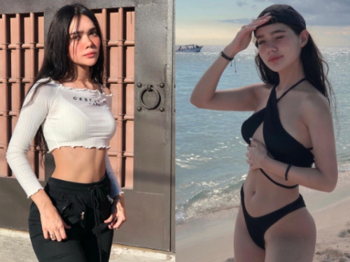 年輕嫩妹身材纖細骨感乳量卻很飽滿　拍照喜歡側身…性感S曲線全入鏡