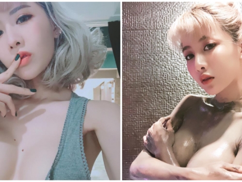 泰國「爆乳女王」超情慾挑逗！超寬鬆衣服就快滑下來，神級美乳若隱若現！
