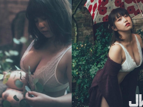 表特版「巨乳鄭茵聲」奶大到被欄杆卡住　鄉民肉搜後暴動：這個太危險