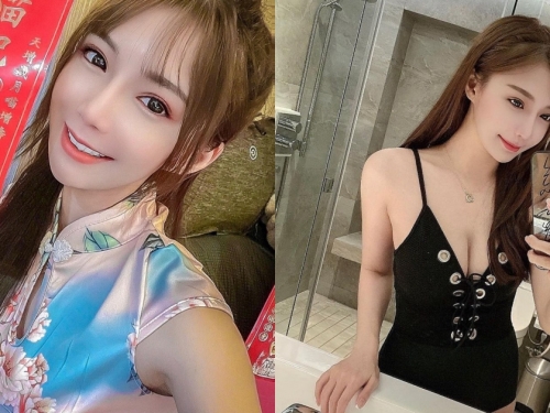 拜年就要穿旗袍！「電眼正妹」春節小露性感，隱藏版「雪肌美乳」好迷人！