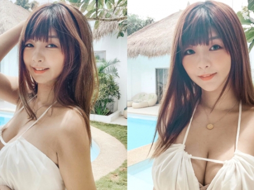 超甜美牙科助理！「嘎嘎」渾圓大眼魅力迷人，傲人波霸往前一頂男人都沒有退路了！