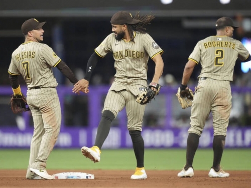MLB》宇宙道奇龍頭寶座不保？ 教士連勝緊咬追到3場勝差