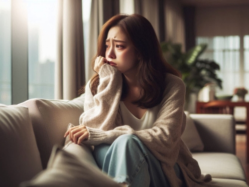 妹子自摸身體！1處空間大急問「這是下面鬆？」 內行解答了