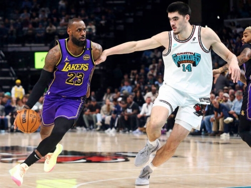 NBA》苦啊！39歲詹姆斯砍39分 湖人慘遭灰熊射爆吞2連敗