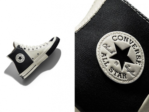 錯位LOGO夯！Converse 推出 Rivals 系列，皮革與帆布重新解構拼接