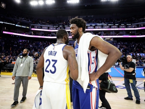 NBA》與恩比德暖心對話 勇士D.格林：堅持下去相信自己