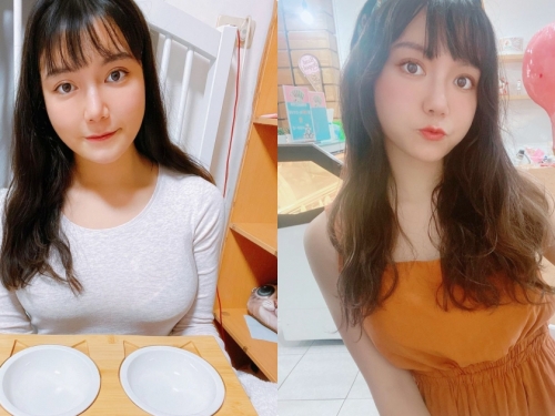 F奶混血正妹「毛咪」曬出新貓碗，「惹火胸型」讓粉絲想將碗蓋上去！