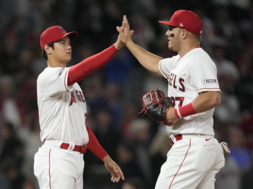 MLB》大谷翔平離隊效應 藍鳥投手：想看楚奧特去費城人打季後賽