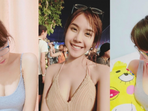 超胸狠馬尾眼鏡妹美乳「瘋狂彈跳」！對不起但我真的很想來個布丁...