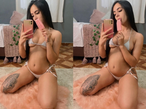 冰棒就該這樣吃！巴西妹示範又吸又舔銷魂吃　撩慾表現讓網友都受不了～