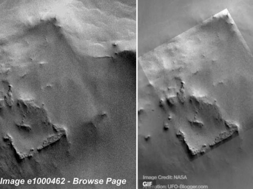 火星驚人遺跡？NASA拍到「詭異方形」這設計神似埃及金字塔