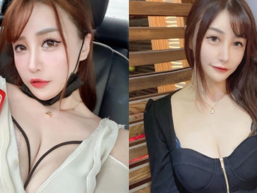 特濃！巨乳甜姐兒「Verna 李萱」擠壓雙峰和豆漿比誰香濃