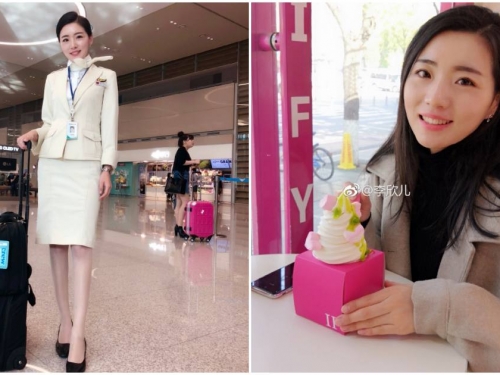 大韓航空「超溫柔正妹空姐」李欣兒，甜美笑容讓客人都動心！