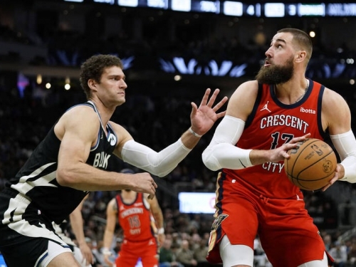 NBA》籃下只剩AD能扛 傳湖人鎖定公鹿、巫師禁區悍將