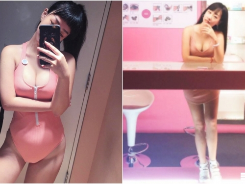 北醫「爆乳小隻馬」！嬌小身軀配上「大大Ｅ奶」的反差畫面太讓人瘋狂了！